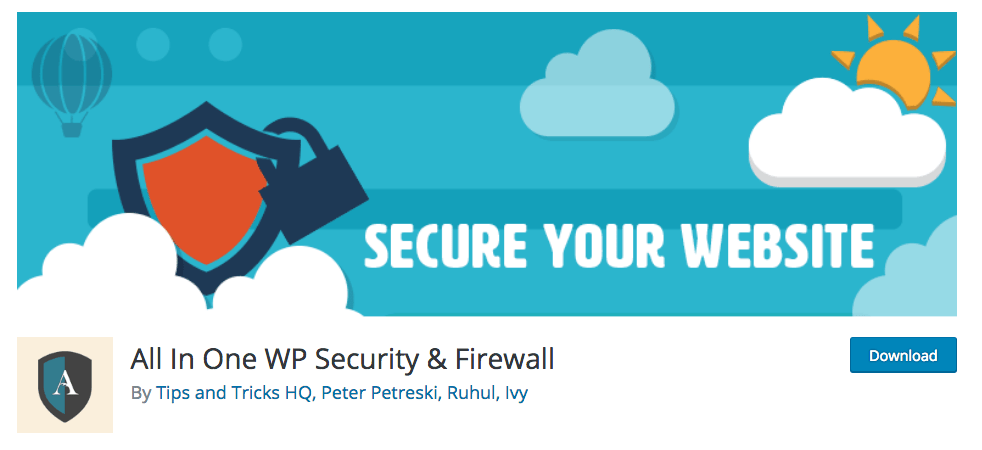 All in one wp security firewall настройка